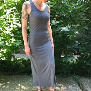 Grey maxi dress